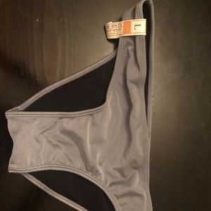 Kauai Bikini silver bottoms, large, New with tags